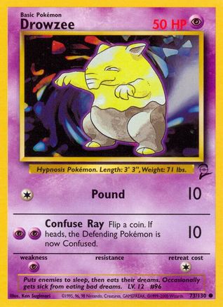 Drowzee 73/130 - [Base Set 2]