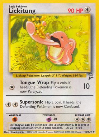 Lickitung 48/130 - [Base Set 2]