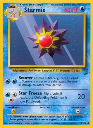 Starmie 94/130 - [Base Set 2]