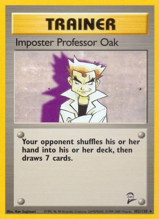 Imposter Professor Oak (102/130) [Ensemble de base 2] 