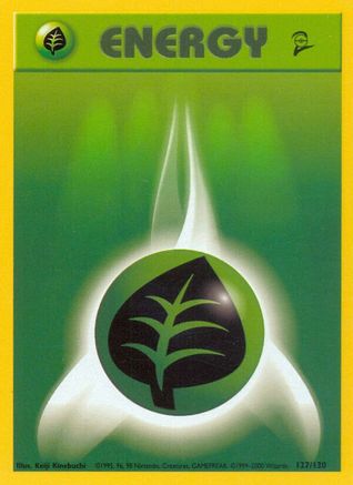 Grass Energy 127/130 - [Base Set 2]