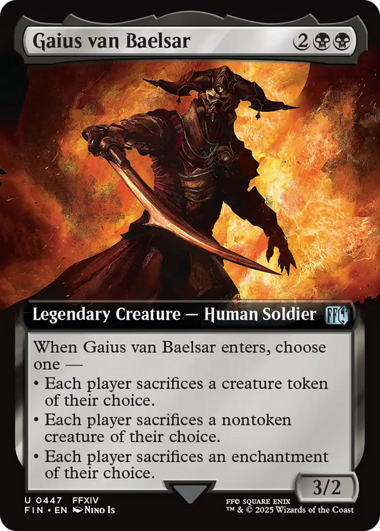 Gaius van Baelsar (FIN-447) - [FINAL FANTASY]: (Extended Art) Foil