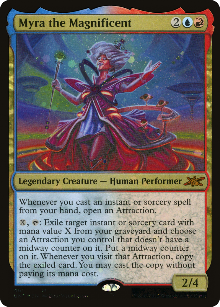 Myra the Magnificent (UNF-461) - [Unfinity] Foil