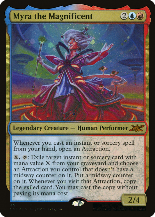 Myra the Magnificent (UNF-461) - [Unfinity] Foil