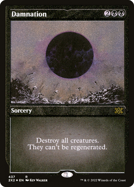 Damnation (2X2-437) - [Double Masters 2022] Foil
