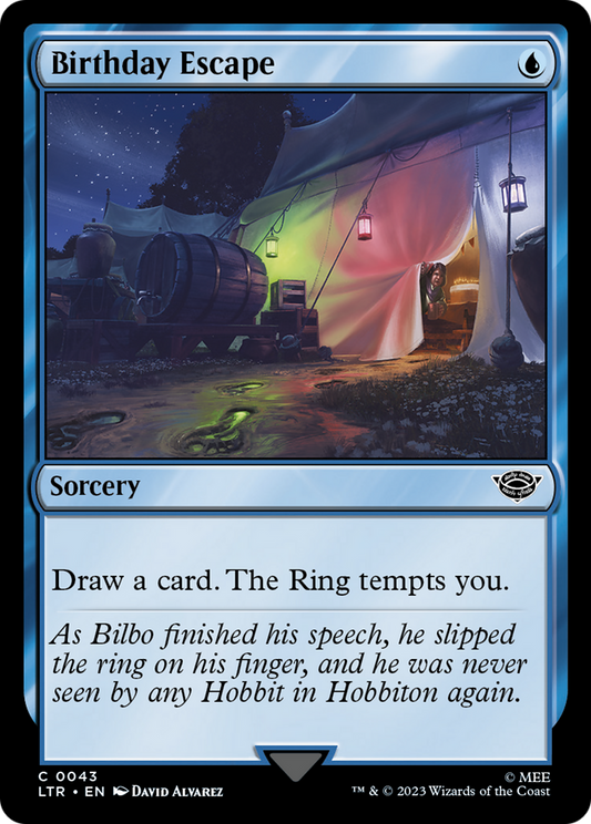 Birthday Escape (LTR-043) - [The Lord of the Rings: Tales of Middle-earth] Foil