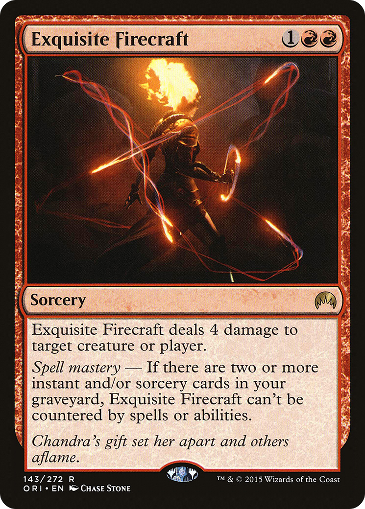 Exquisite Firecraft (ORI-143) - [Magic Origins]