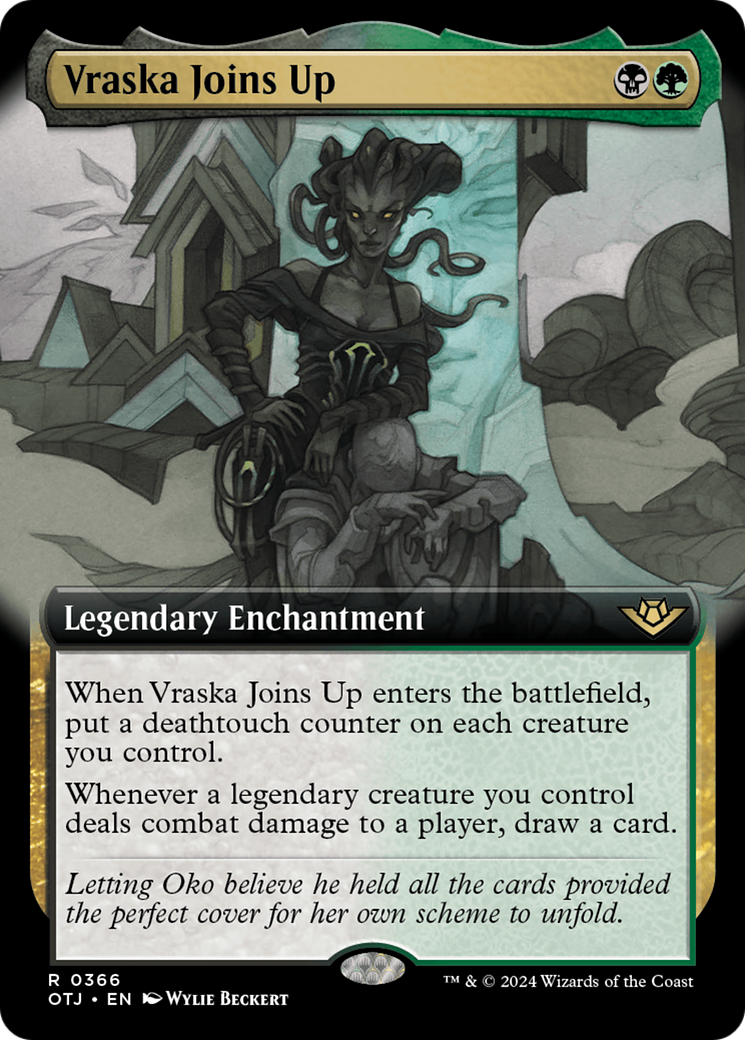 Vraska se joint (OTJ-366) - [Outlaws of Thunder Junction] : (Extended Art) Foil 
