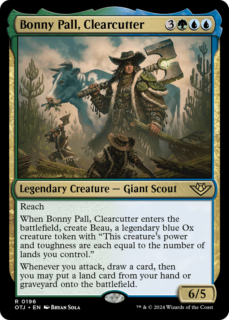 Bonny Pall, Clearcutter (OTJ-196) - [Outlaws of Thunder Junction] Foil