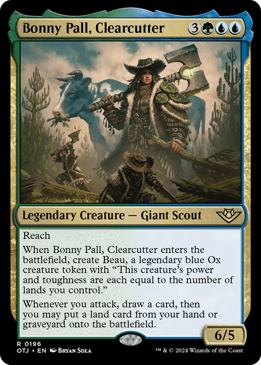 Bonny Pall, Clearcutter (OTJ-196) - [Outlaws of Thunder Junction] Foil