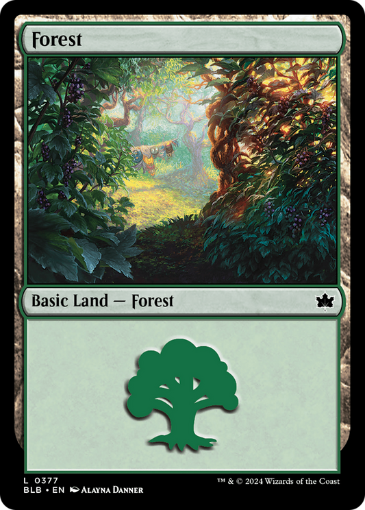 Forest (BLB-377) - [Bloomburrow] Foil