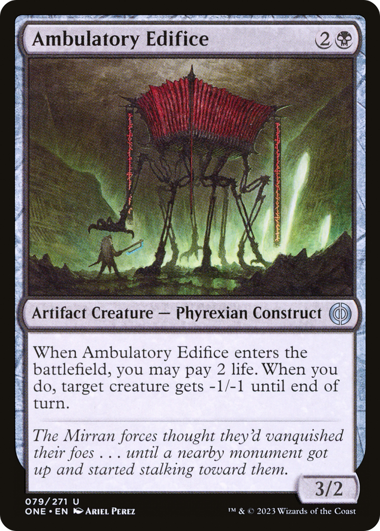 Ambulatory Edifice (ONE-079) - [Phyrexia: All Will Be One]