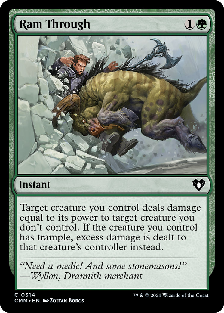 Ram Through (CMM-314) - [Commander Masters]