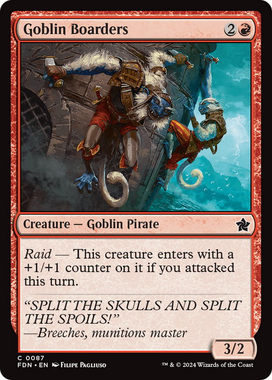 Goblin Boarders (FDN-087) - [Foundations] Foil