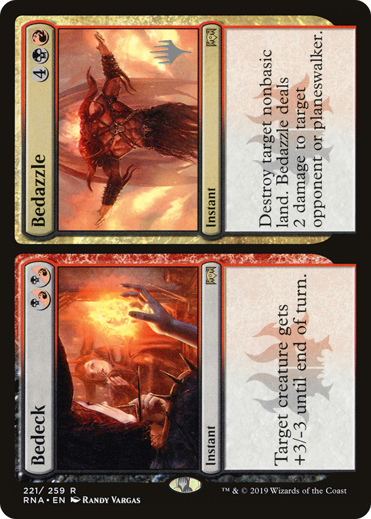 Bedeck // Bedazzle (PPM20-221) - [Ravnica Allegiance Promos] Foil