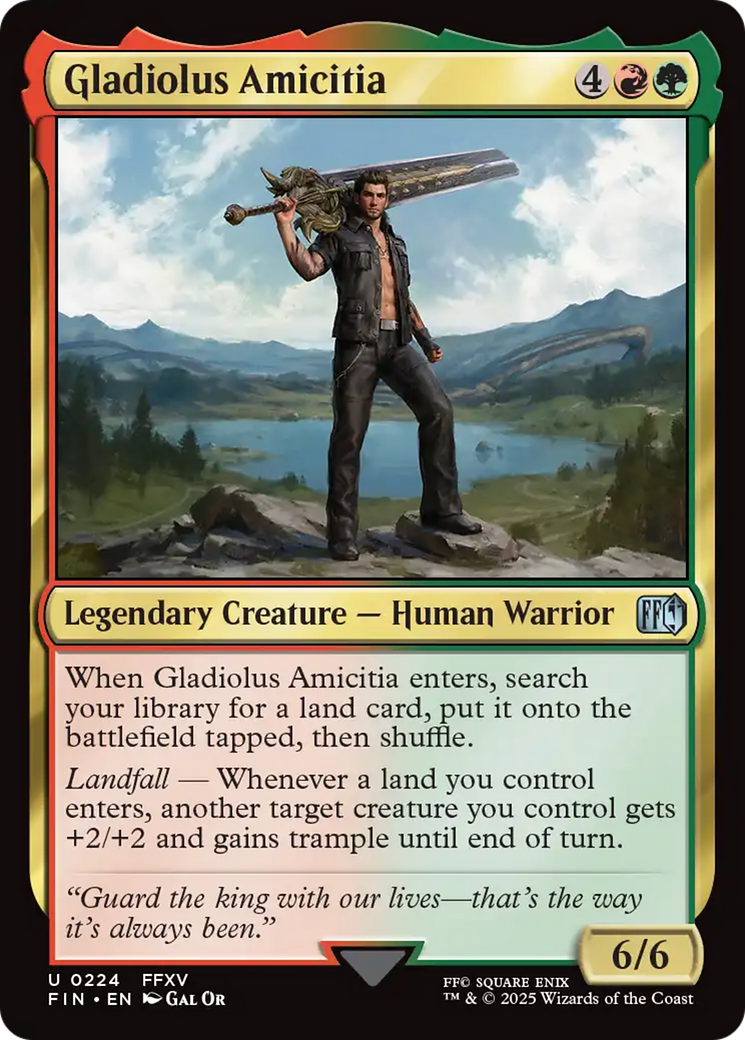 Gladiolus Amicitia (FIN-224) - [FINAL FANTASY] Foil