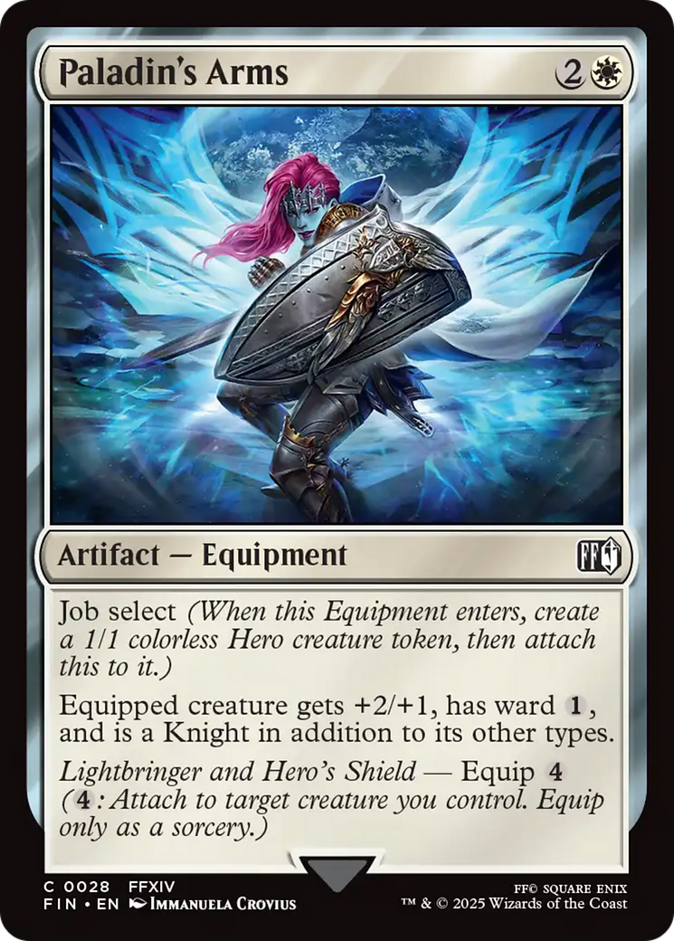 Paladin's Arms (FIN-028) - [FINAL FANTASY] Foil
