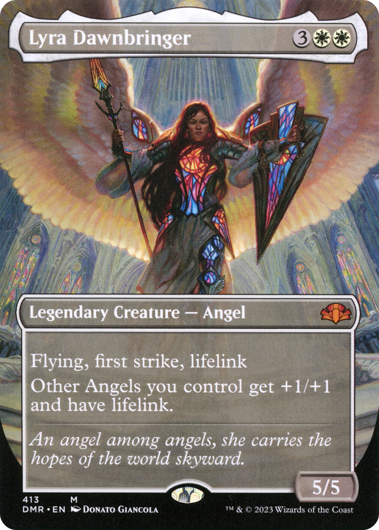 Lyra Dawnbringer (DMR-413) - [Dominaria Remastered] (Borderless)
