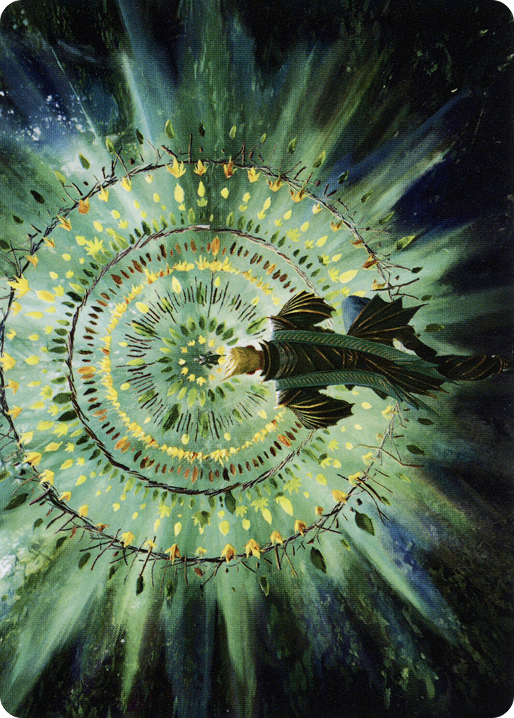 Verdant Mastery // Verdant Mastery (ASTX-019) - [Strixhaven Art Series] (Borderless)