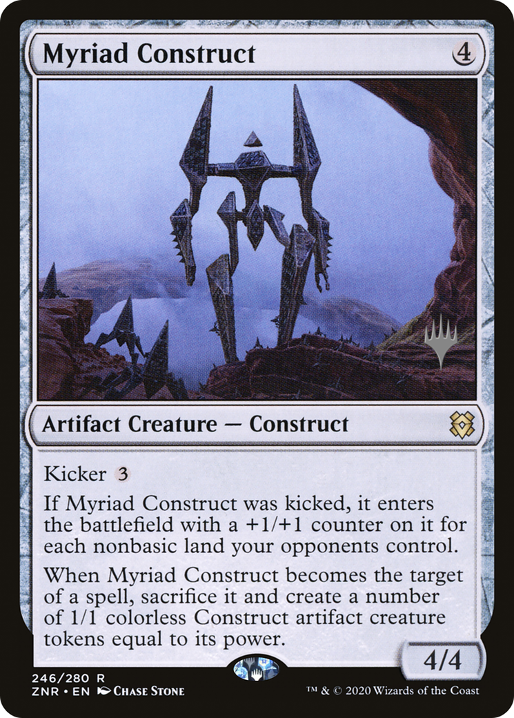 Myriad Construct (PPZNR-246) - [Zendikar Rising Promos]