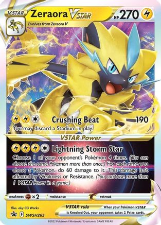 Zeraora VSTAR - SWSH265 SWSH265/307 - [SWSH Sword & Shield Promo Cards] Holofoil