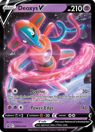 Deoxys V (SWSH266) [Épée et Bouclier : Promos Black Star] 