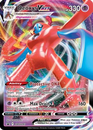 Deoxys VMAX - SWSH267 SWSH267/307 - [SWSH Sword & Shield Promo Cards] Holofoil