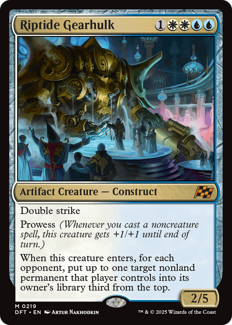 Riptide Gearhulk (DFT-219) - [Aetherdrift] Foil