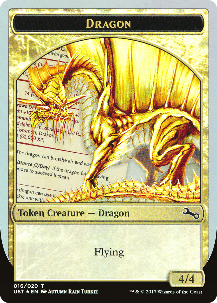 Dragon (UST-016) - [Unstable Tokens] Foil