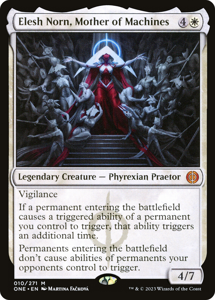 Elesh Norn, Mother of Machines (ONE-010) - [Phyrexia: All Will Be One]