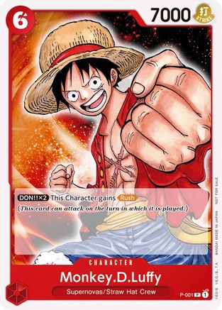 Monkey.D.Luffy (Pack promotionnel 2022) [Cartes promotionnelles One Piece] 