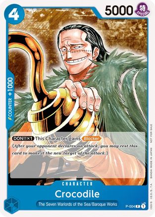 Crocodile (Pack promotionnel 2022) [Cartes promotionnelles One Piece] 