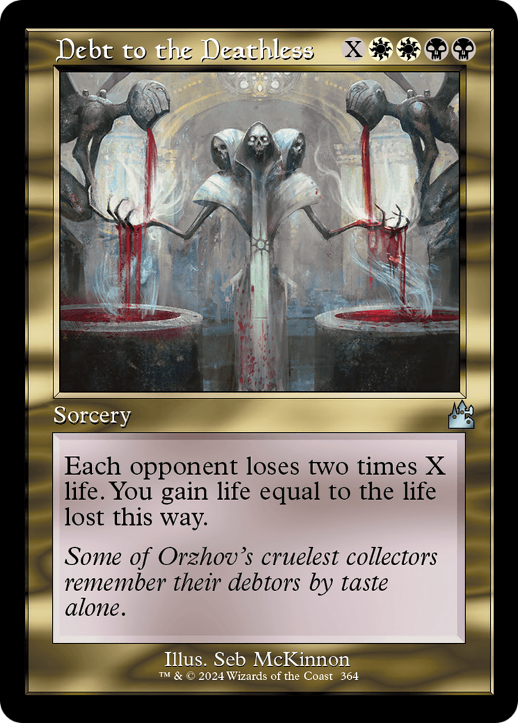 Debt to the Deathless (RVR-364) - [Ravnica Remastered] Foil