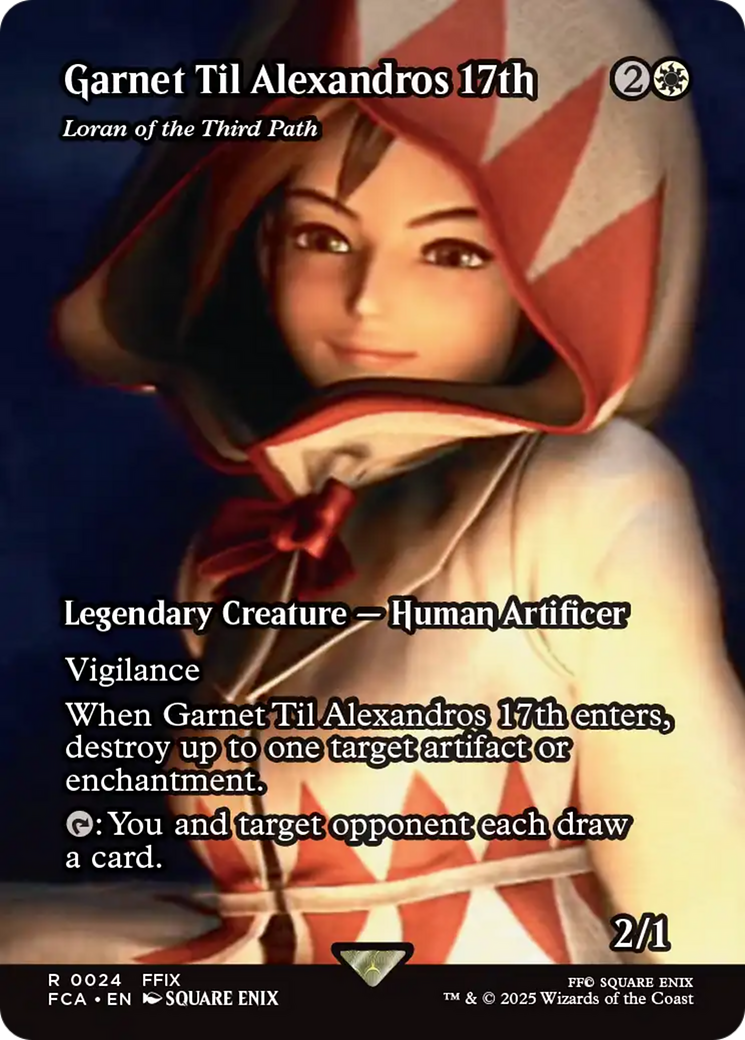 Loran of the Third Path (FCA-024) - [FINAL FANTASY: Through the Ages] / Garnet Til Alexandros 17th (Borderless)