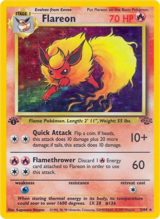 Flareon (3/64) [Jungle illimité] 