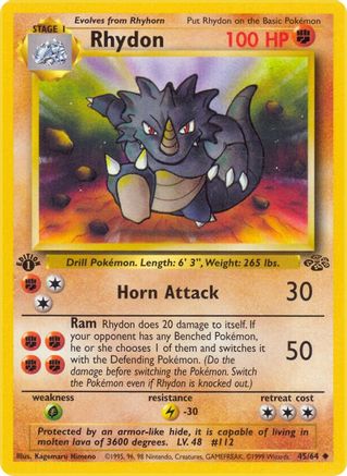 Rhydon 45/64 - [Jungle] 1st Edition
