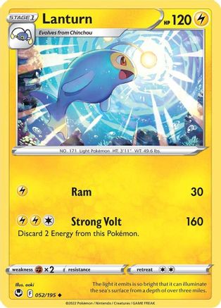 Lanturn (052/195) [Épée et bouclier : Tempête d'argent] 