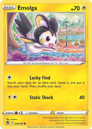 Emolga (054/195) [Épée et bouclier : Tempête d'argent] 