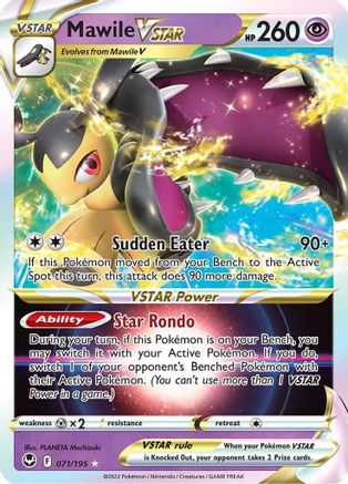 Mawile VSTAR (071/195) [Épée et bouclier : Tempête d'argent] 