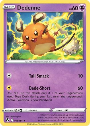 Dedenne (085/195) [Épée et bouclier : Tempête d'argent] 