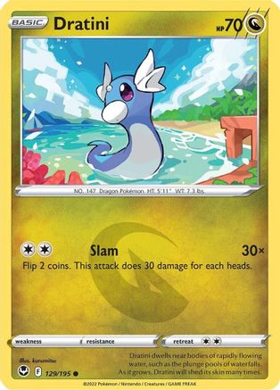 Dratini (129/195) [Épée et bouclier : Tempête d'argent] 