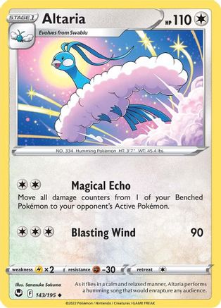 Altaria (143/195) [Épée et Bouclier : Tempête d'Argent] 