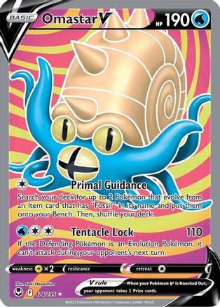 Omastar V (174/195) [Épée et bouclier : Tempête d'argent] 