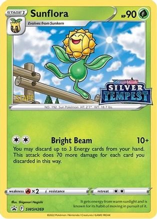Sunflora - SWSH269 (Prerelease) [STAFF] SWSH269 - [SWSH Sword & Shield Promo Cards] Holofoil