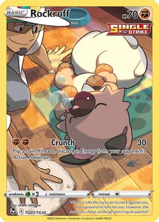 Rockruff (TG07/TG30) [Épée et bouclier : Tempête d'argent] 