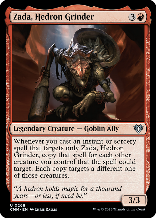 Zada, Hedron Grinder (CMM-268) - [Commander Masters]