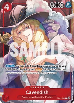 Cavendish (Topper de boîte) [Romance Dawn] 