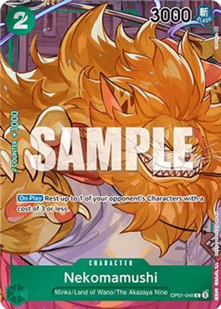 Nekomamushi (Box Topper) (OP01-048) - Romance Dawn