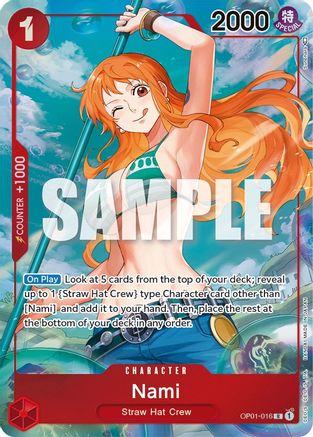 Nami (Parallel) (OP01-016) - Romance Dawn