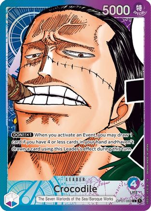 Crocodile (062) (Parallel) (OP01-062) - Romance Dawn
